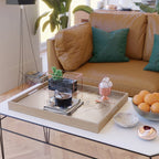 Cocktails & Shadows Photo Art Print | Luxury Party Celebration Drinks Photography Serving Tray Gallery Image 2
