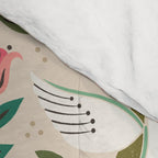 Hummingbirds - Green and Pink Comforter Gallery Image 4