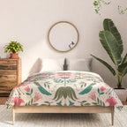Hummingbirds - Green and Pink Comforter Gallery Image 3