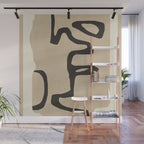 Abstract line art 118 Wall Mural Gallery Image 1