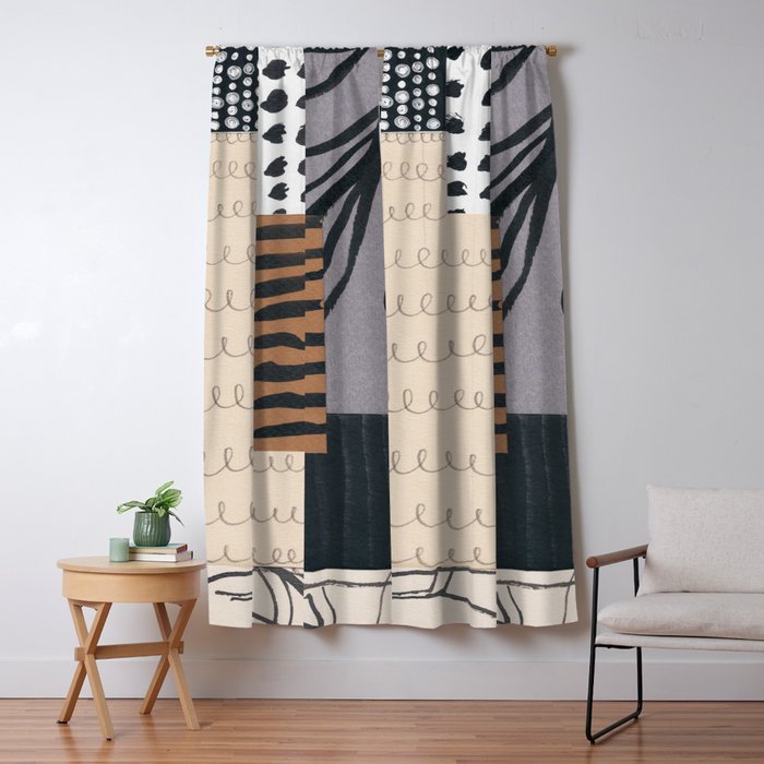 Collage Studies #2 Window Curtain Gallery Image 5