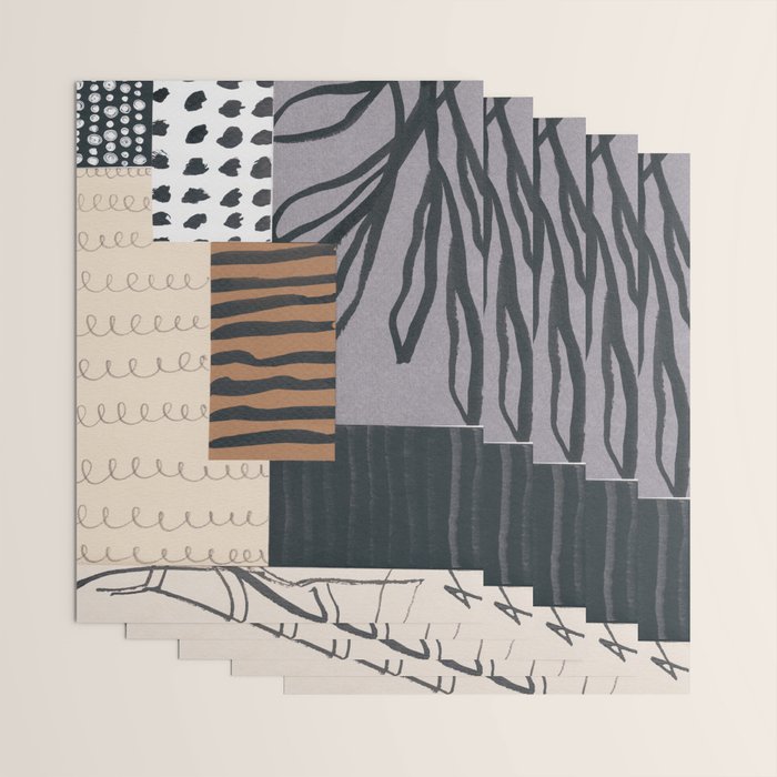 Collage Studies #2 Wrapping Paper Gallery Image 3