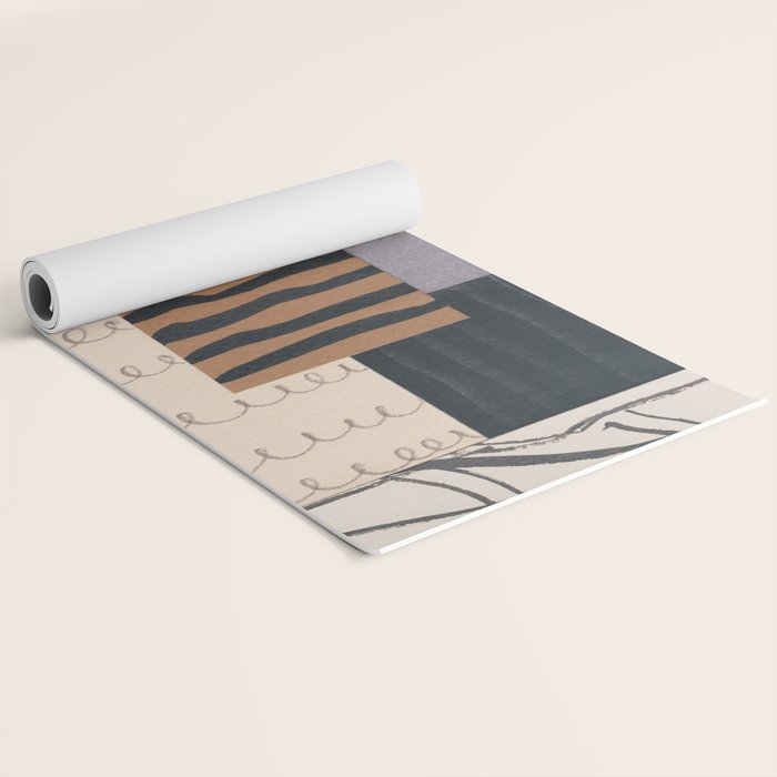 Collage Studies #2 Yoga Mat Gallery Image 2