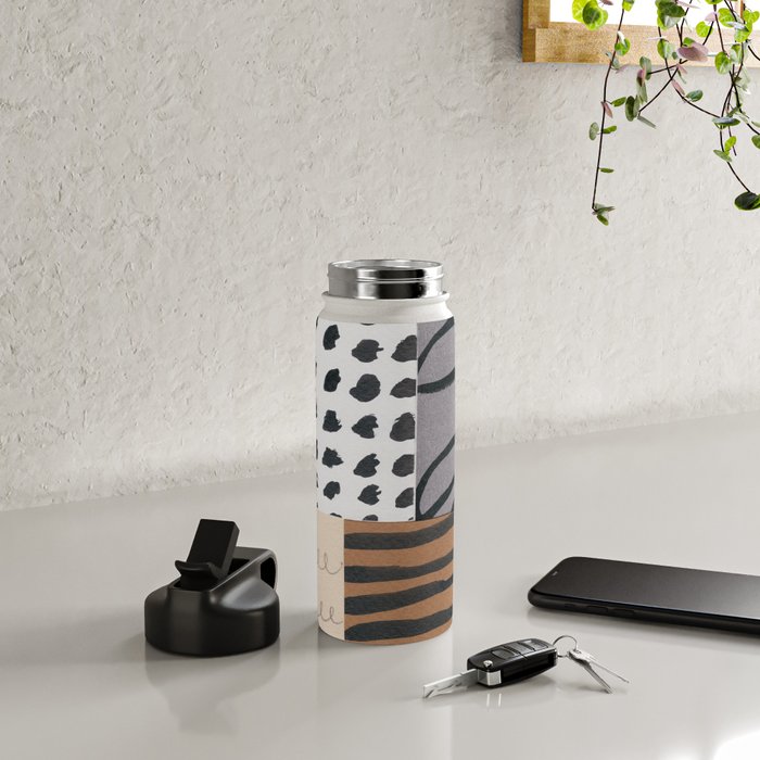Collage Studies #2 Water Bottle Gallery Image 4