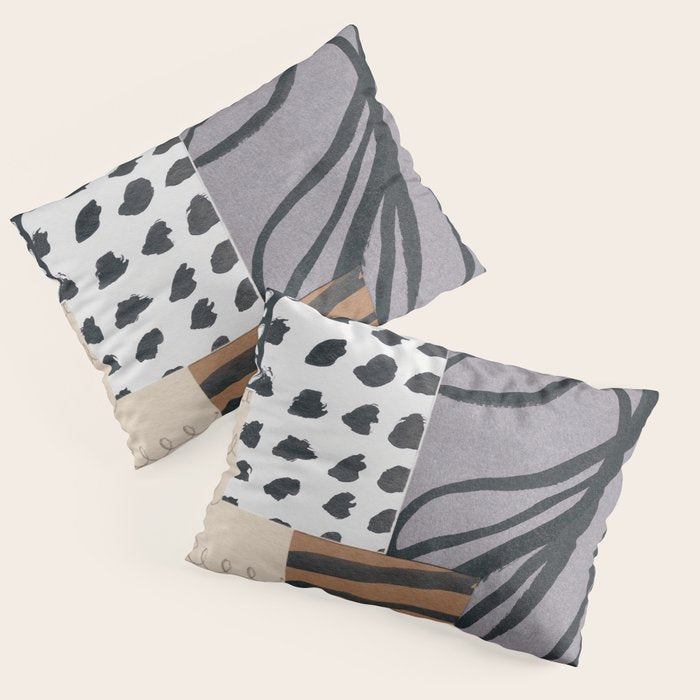 Collage Studies #2 Pillow Sham Gallery Image 1