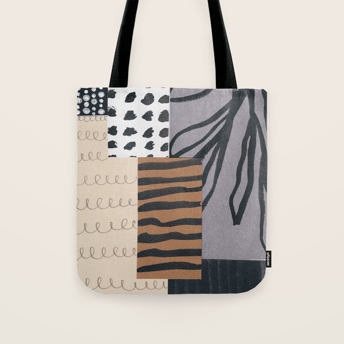 Collage Studies #2 Tote Bag Gallery Image 1