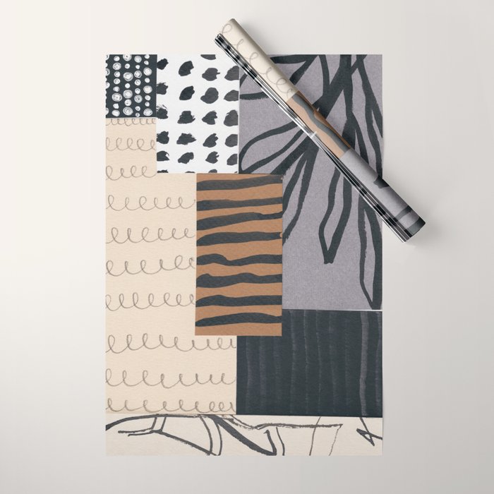 Collage Studies #2 Wrapping Paper Gallery Image 1