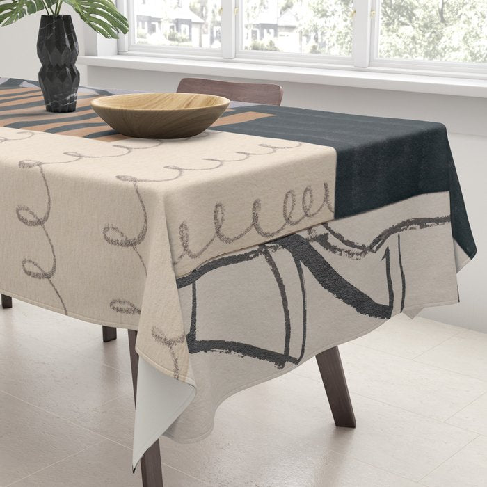 Collage Studies #2 Tablecloth Gallery Image 3