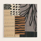 Collage Studies #2 Wood Wall Art Gallery Image 1