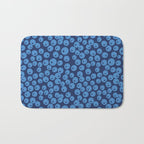 Blueberries pattern Bath Mat Gallery Image 1