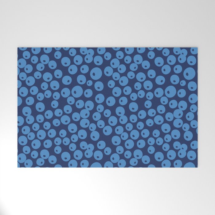 Blueberries pattern Welcome Mat Gallery Image 1