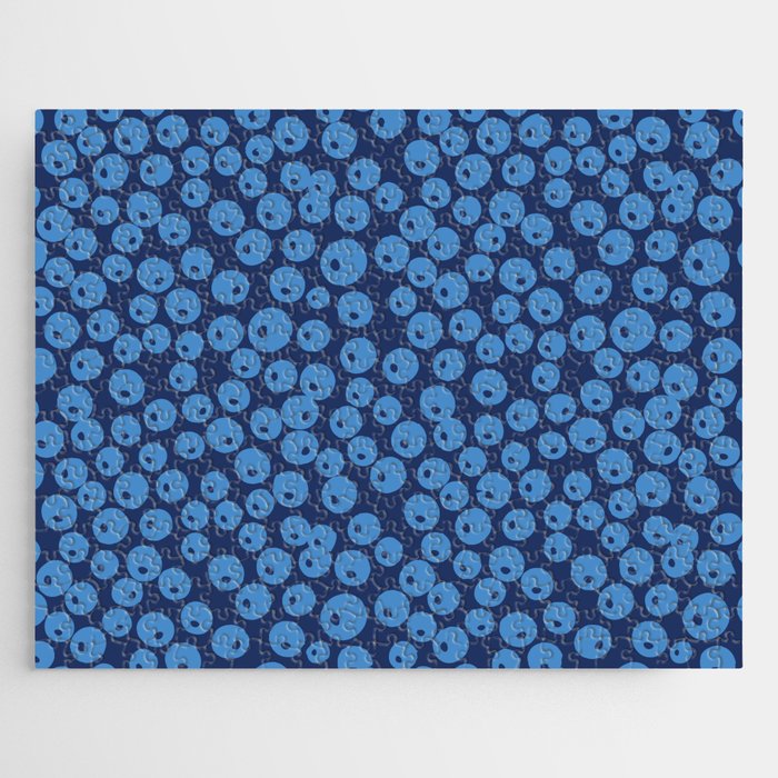 Blueberries pattern Jigsaw Puzzle Gallery Image 1