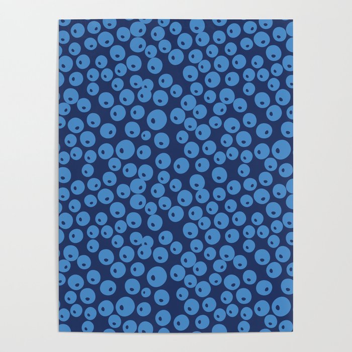 Blueberries pattern Poster Gallery Image 1