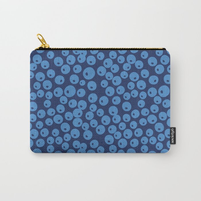 Blueberries pattern Carry All Pouch Gallery Image 1