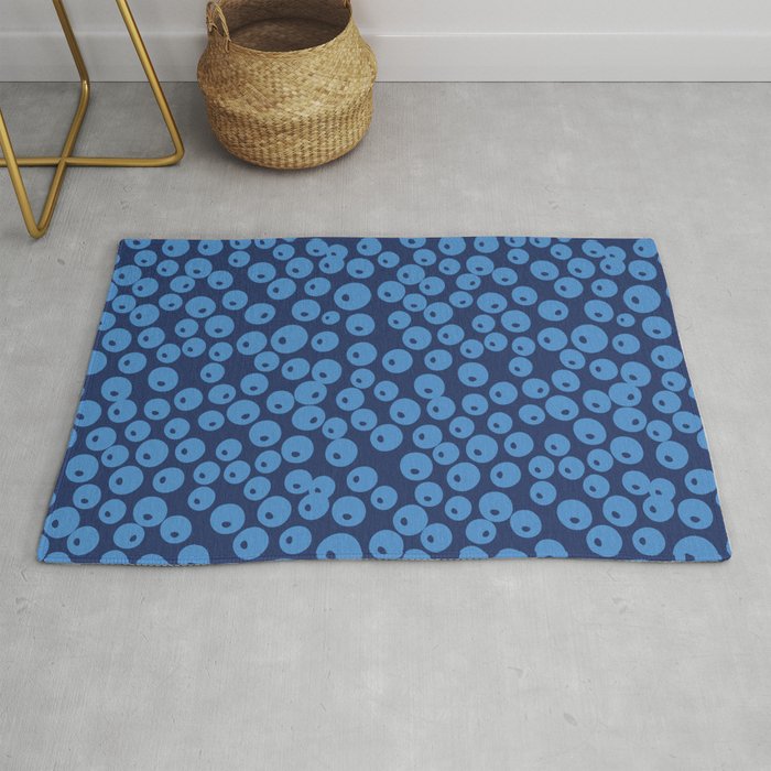 Blueberries pattern Rug Gallery Image 1