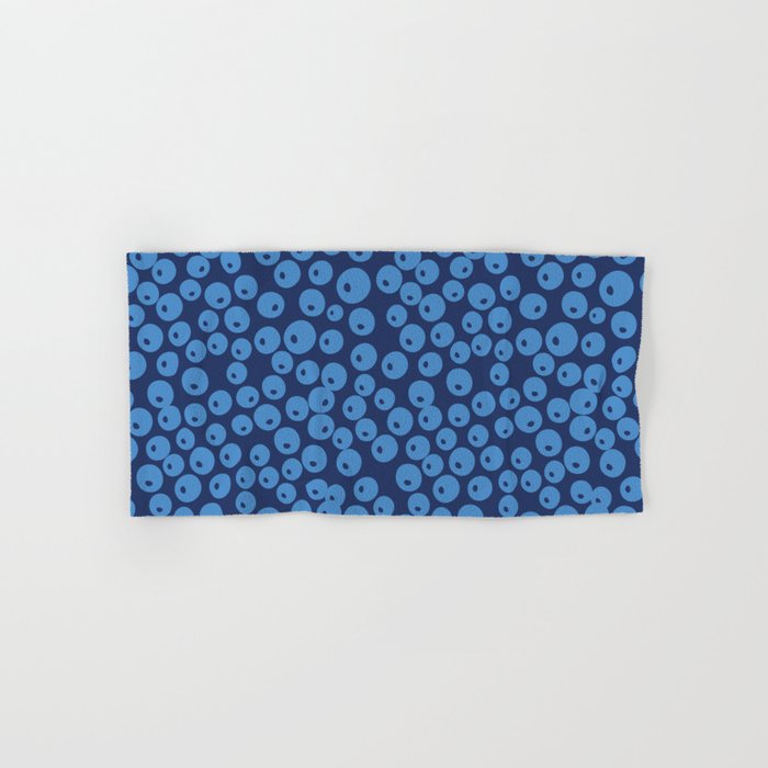 Blueberries pattern Bath Towel Gallery Image 1