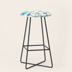 Mid-Century Modern Atomic Art Cocktails 1.0 Stool Gallery Image 1