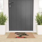 Festive Ostrich Welcome Mat Gallery Image 3