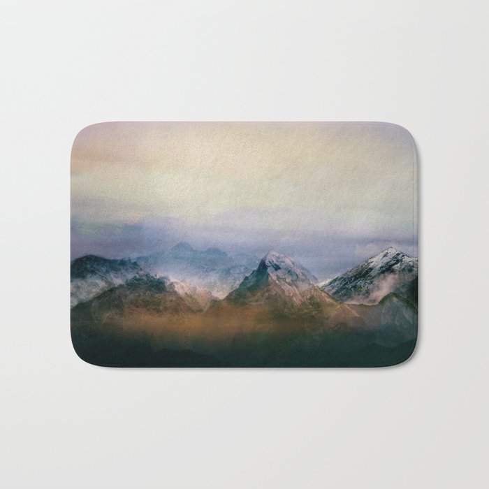 Mountain Peaks II Bath Mat Gallery Image 1