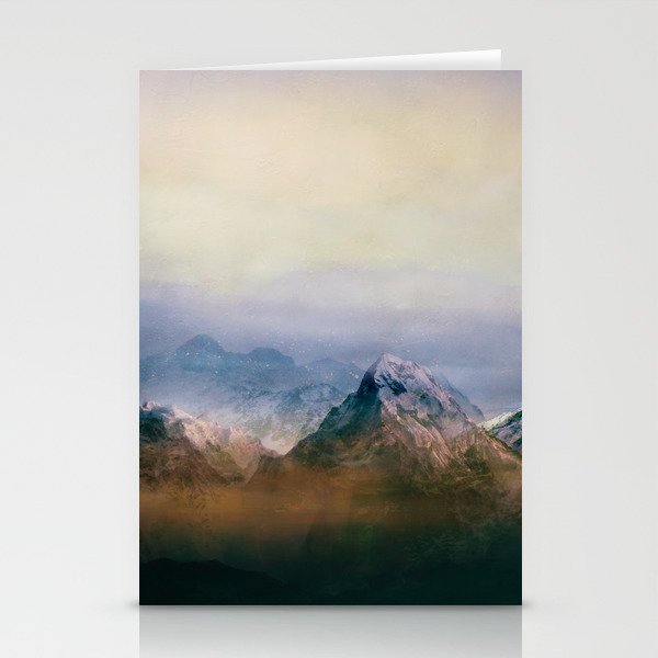 Mountain Peaks II Stationery Card Gallery Image 2