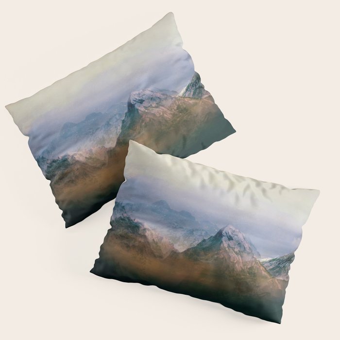 Mountain Peaks II Pillow Sham Gallery Image 3