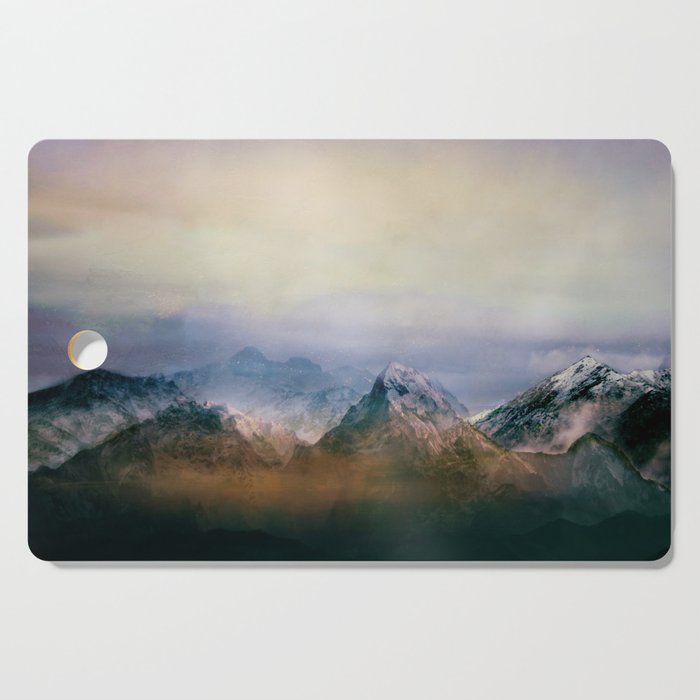 Mountain Peaks II Cutting Board Gallery Image 1