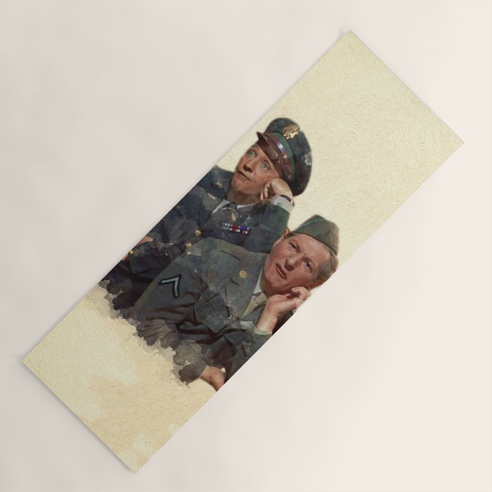 Wallace & Davis (White Christmas) Yoga Mat Gallery Image 1