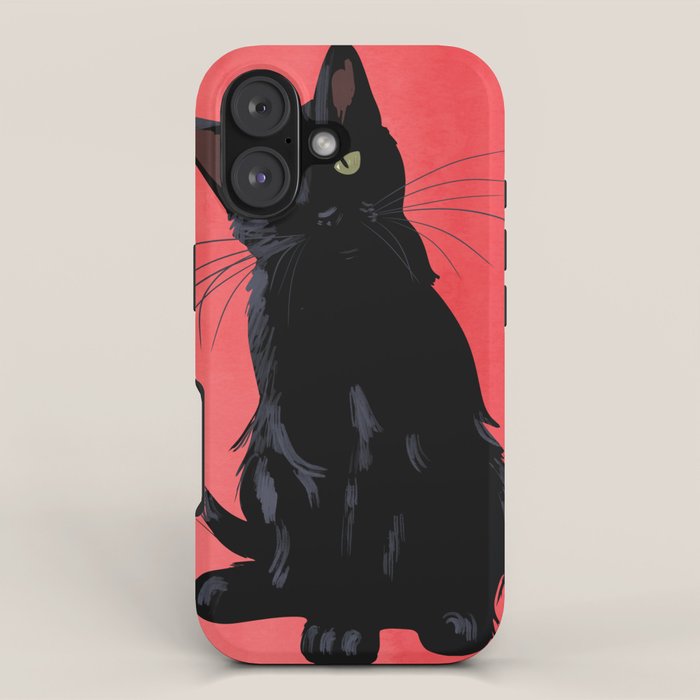 Black cat 2 iPhone Case Gallery Image 1