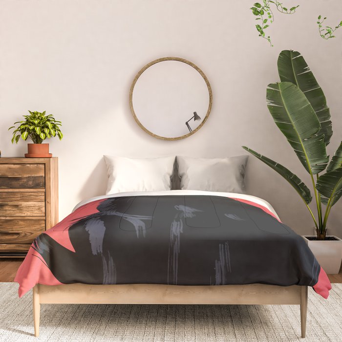 Black cat 2 Comforter Gallery Image 3