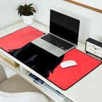 Black cat 2 Desk Mat Gallery Image 2