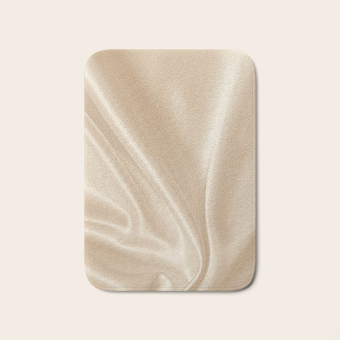 Gold Silk  Bath Mat Gallery Image 1