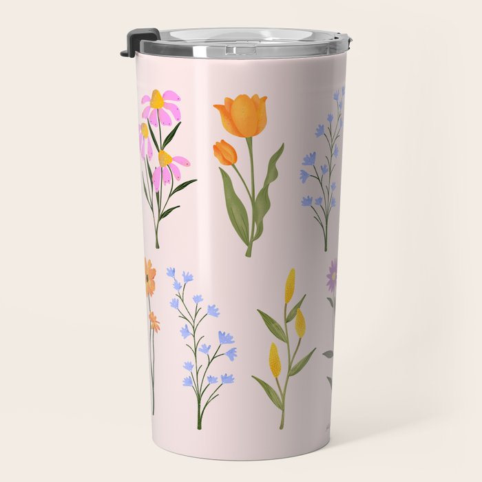 Wildflowers Travel Mug Gallery Image 3