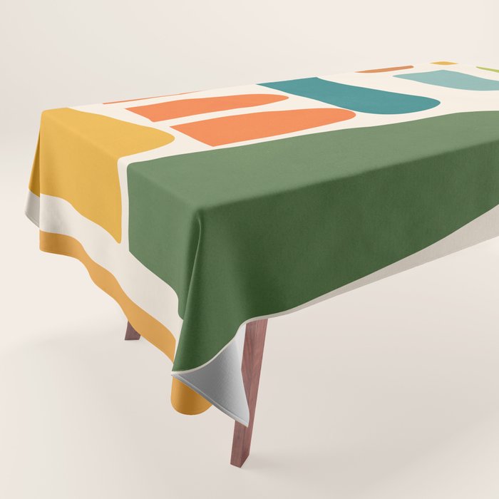 Organic Abstraction 6 Tablecloth Gallery Image 1