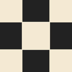 Beige & Black Check, Modern Checkerboard  Coffee Mug Gallery Image 2