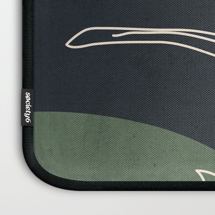 Abstract Art /Minimal Plant 98 Laptop Sleeve Gallery Image 3