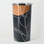Abstract Art /Minimal Plant 98 Travel Mug Gallery Image 1