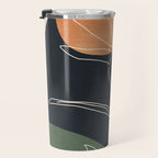 Abstract Art /Minimal Plant 98 Travel Mug Gallery Image 3