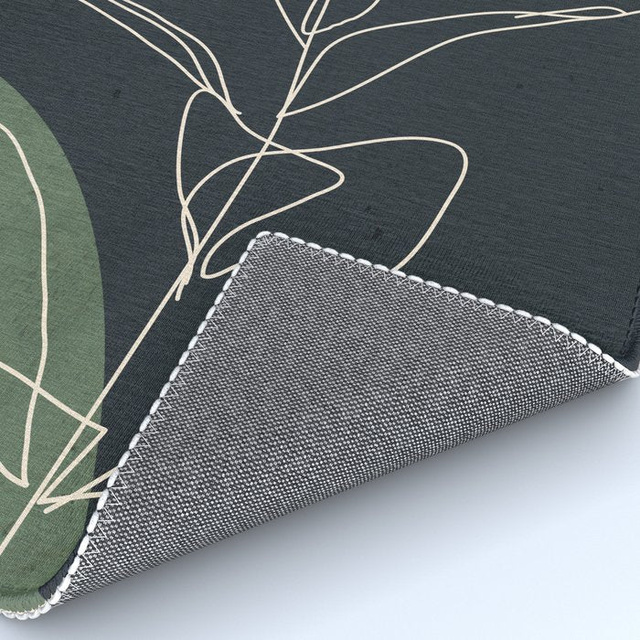 Abstract Art /Minimal Plant 98 Rug Gallery Image 4