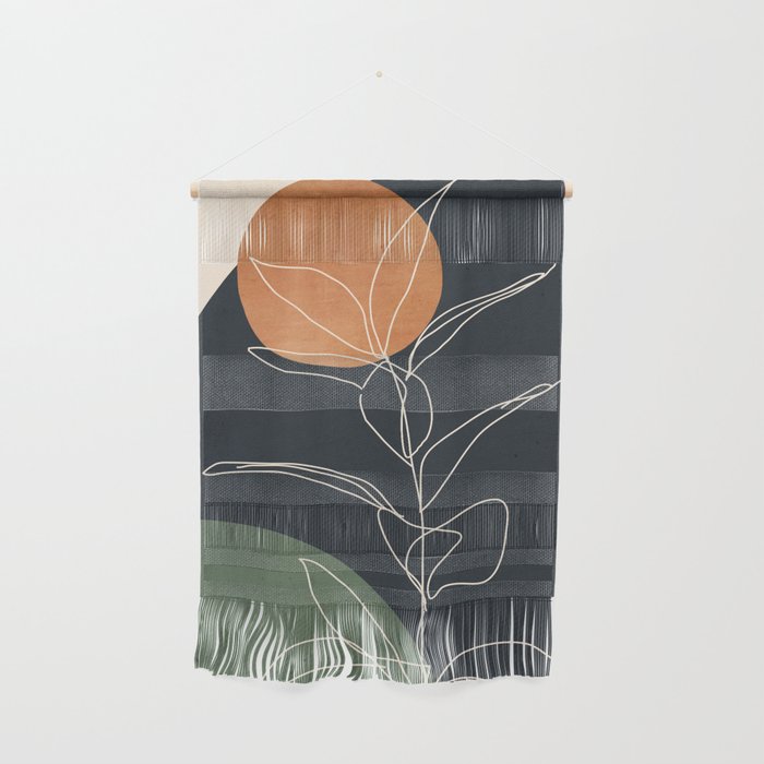 Abstract Art /Minimal Plant 98 Wall Hanging Gallery Image 1
