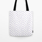 Lilac Seamless Pattern Paint Brush Strokes Tote Bag Gallery Image 1