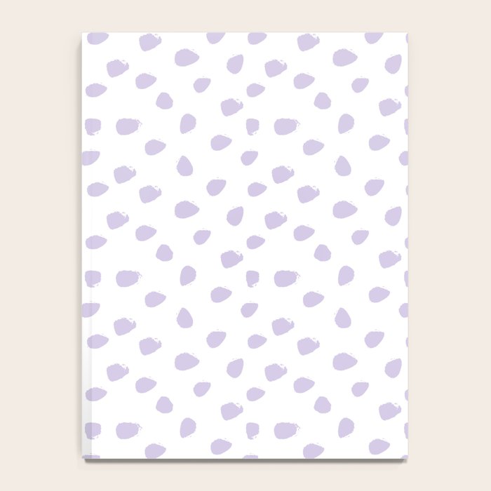 Lilac Seamless Pattern Paint Brush Strokes Notebook Gallery Image 4