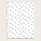 Lilac Seamless Pattern Paint Brush Strokes Notebook Gallery Image 4