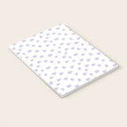 Lilac Seamless Pattern Paint Brush Strokes Notebook Gallery Image 3