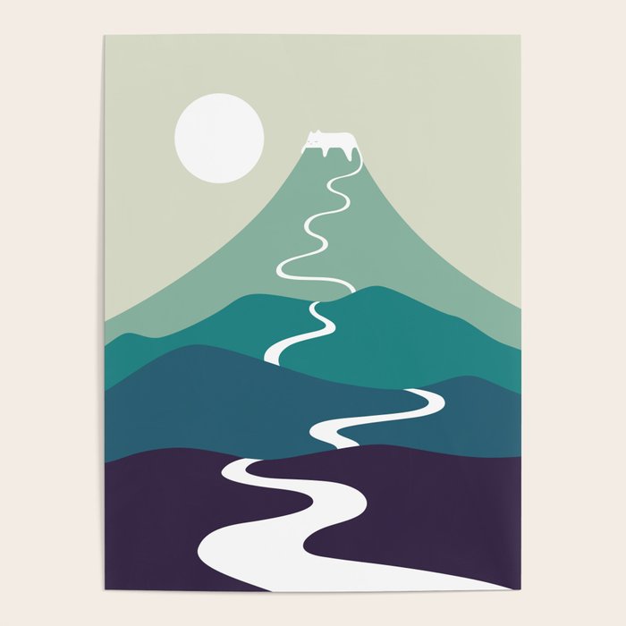 Cat Landscape 80 Poster Gallery Image 1