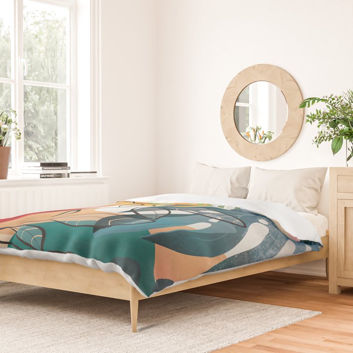 Peaceful Garden Feelings 07 Duvet Cover Gallery Image 2