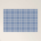 Blue Gingham Welcome Mat Gallery Image 1