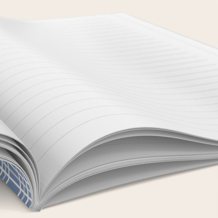Blue Gingham Notebook Gallery Image 2