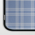 Blue Gingham Laptop Sleeve Gallery Image 3