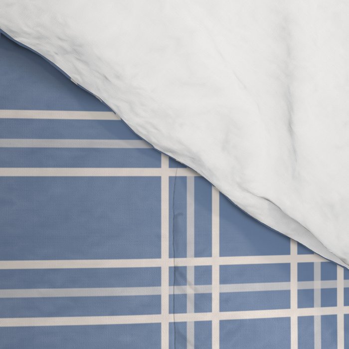 Blue Gingham Comforter Gallery Image 4