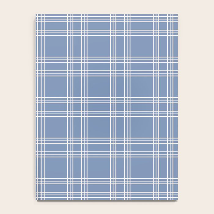 Blue Gingham Notebook Gallery Image 4